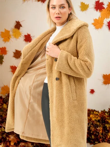 Plašč Dewberry bež