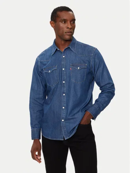 Levi's srajca BARSTOW WESTERN STANDARD modra