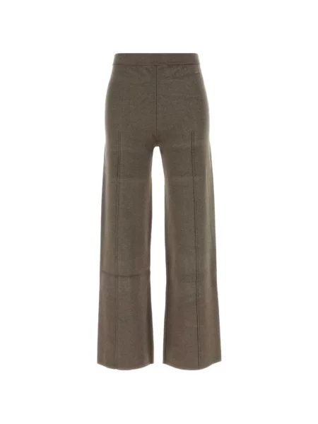 Pantaloni Calvin Klein tricotate maro