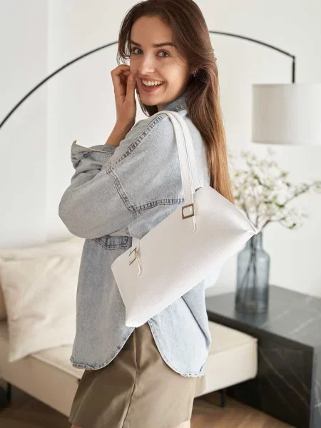 WeLassie Сумка sumka-zhnocha-sla-blij Штучна шкіра білий