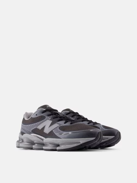 Жіночі Кросівки повсякденні New Balance мікрофібра/сітка чорний