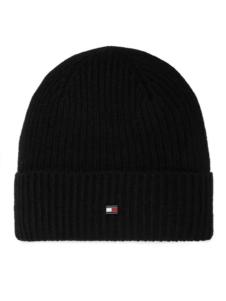 TOMMY HILFIGER Čepice černá