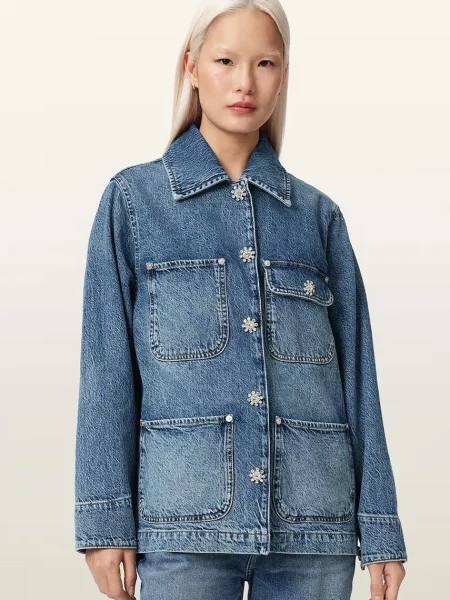 Джинсова куртка Allsaints
