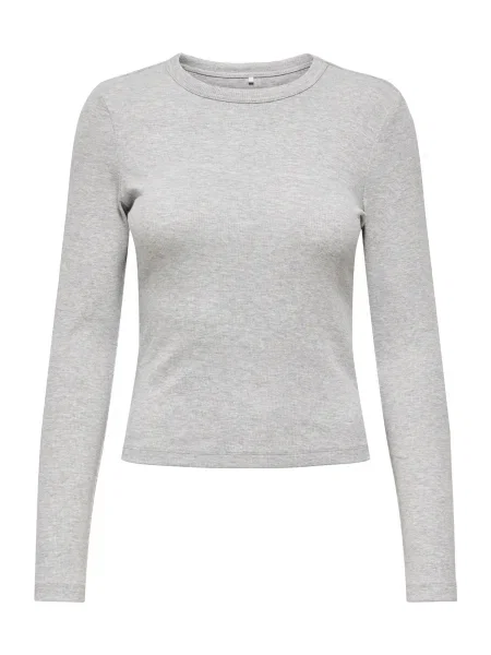 ONLY Tricou ONLVAL deschis gri