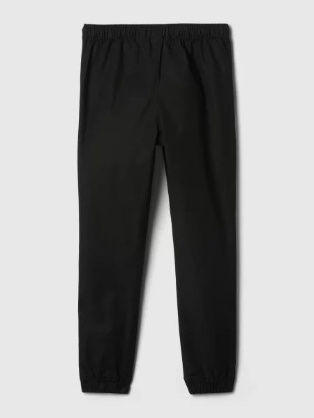 Pantaloni de jogging copii Gap alb