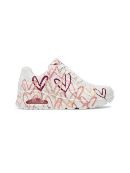 Sneakersy Skechers białe