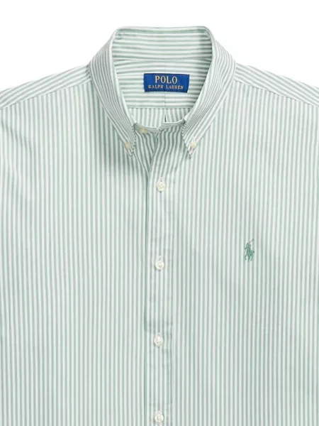 Τέντωμα καρό κιλότα Polo Ralph Lauren με κέντημα πράσινο