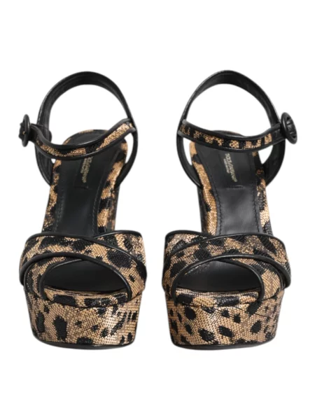 Sandały Dolce And Gabbana z paskiem