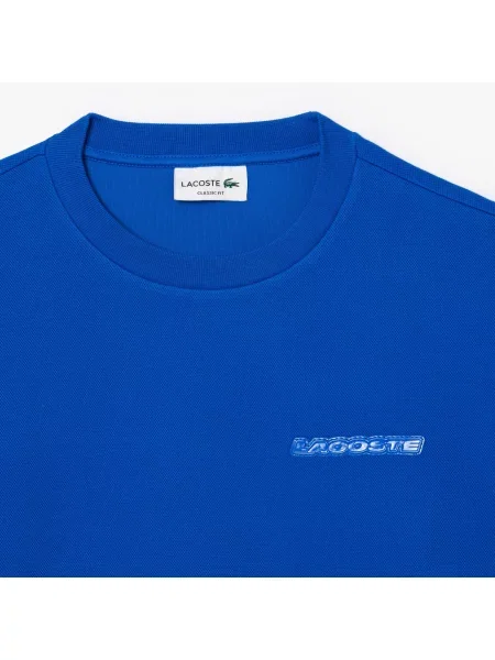 Толстовка Lacoste голубая