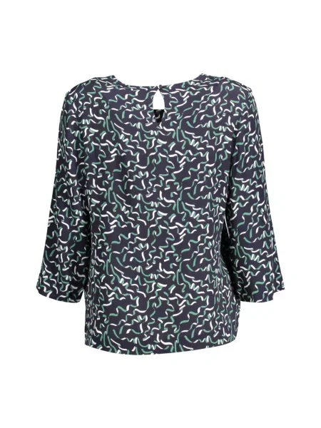 Sweter Gant elegancki niebieski