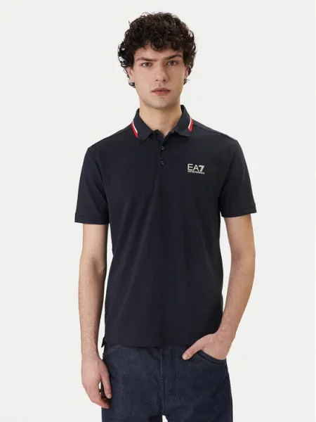 Emporio Armani Polo Granatowy
