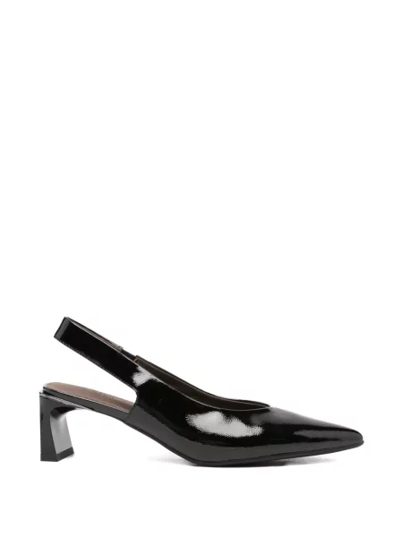 Pantofi cu toc Sergio Moretti Firenze slingback negru