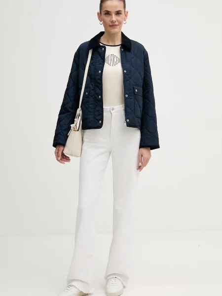 TOMMY HILFIGER Prechodná bunda námornícka modrá