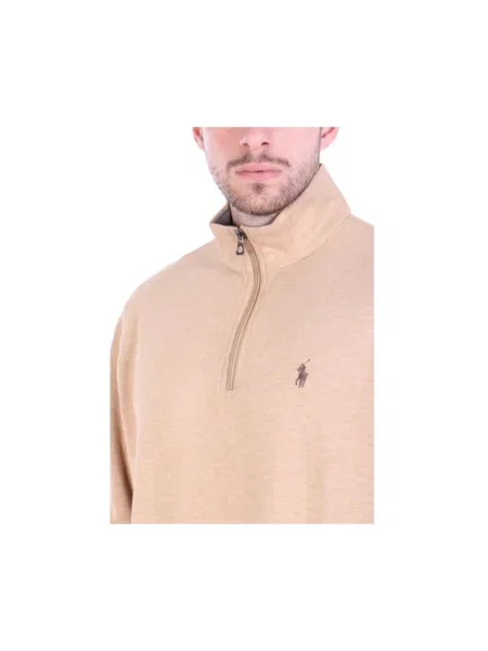 Ralph Lauren Bluzy Mężczyzna L Pulower Soft Polo Ralph Lauren brązowy