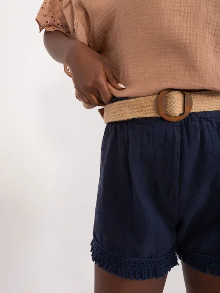 Szorty Fashionhunters granatowe