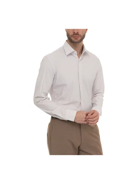 Koszula Boss casual beżowa