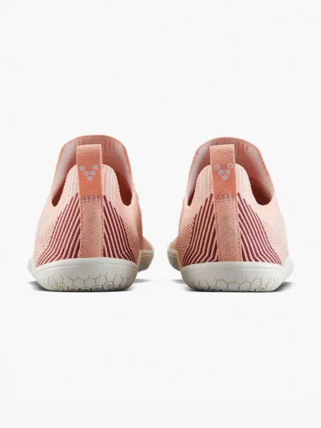 Трикотажные кроссовки Vivobarefoot розовые