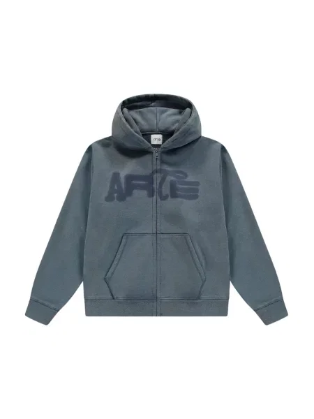 Sweter Arte Antwerp z kapturem niebieski