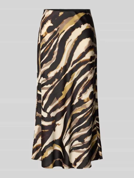 Spódnica midi z elastycznym pasem model ‘PELLA’ Y.a.s beżowa