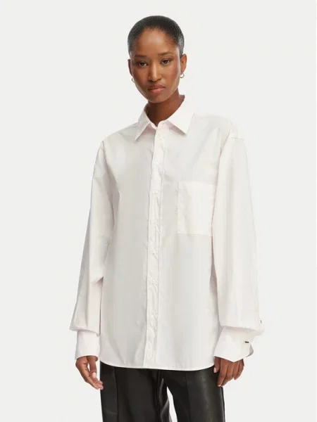 Рубашка Boss розовая