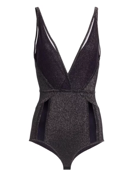 Body Elie Saab tricotate negru