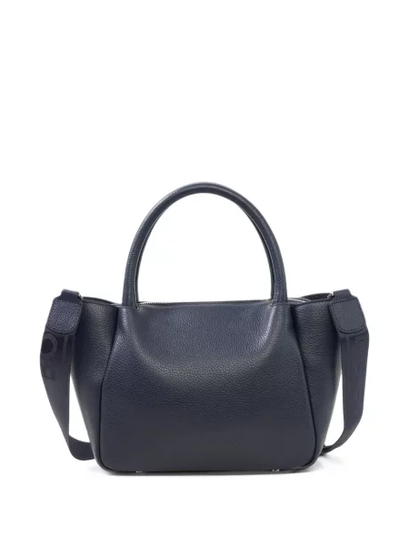Geantă shopper Bogner din piele albastru