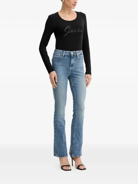 Τζιν Guess με αυτόγραφο μπλε