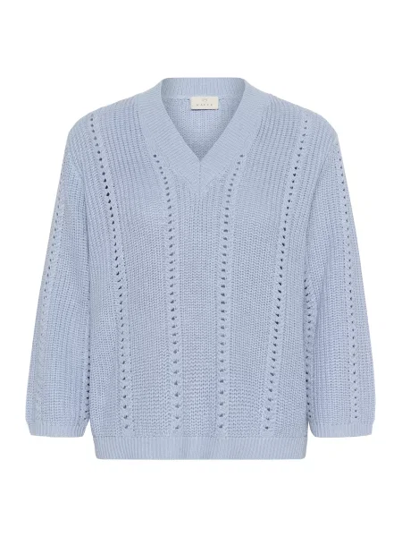 Kaffe Svetr Lorri chladná modrá