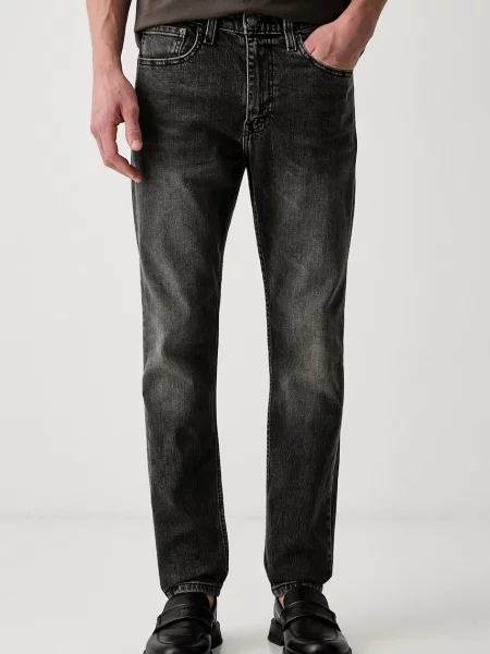 Levi's blugi slim tapered pentru bărbați SLIM FIT STRAIGHT gri