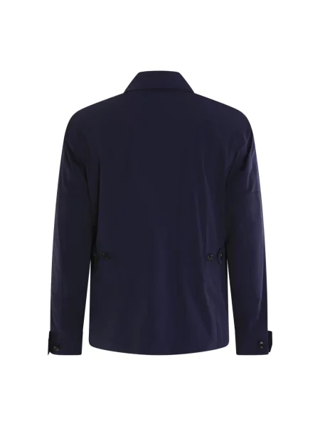 Kurtka Woolrich ze stretchu niebieska