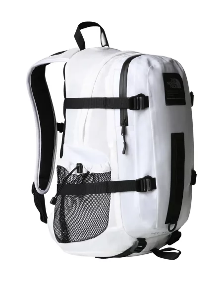 Rucsac The North Face cu cataramă alb