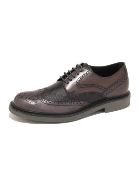 Derby Tod's skórzany szary