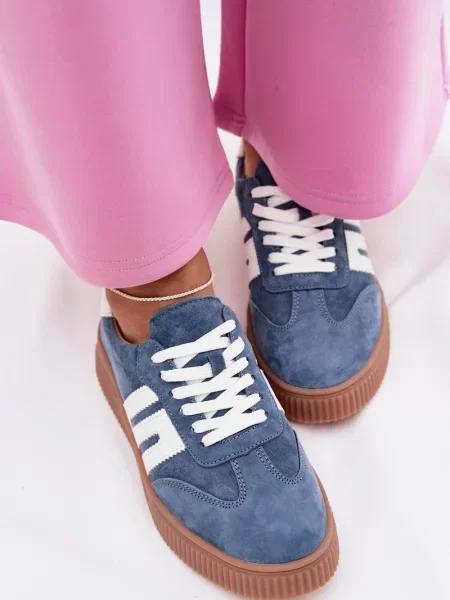 Superge Evento iz semiša modra