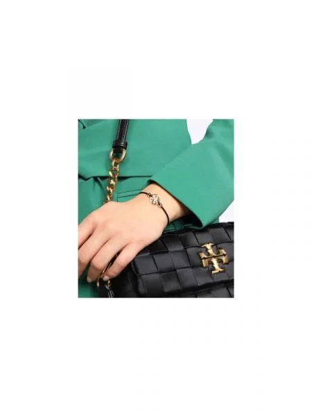 TORY BURCH Karkötő Miller Slider Bracelet sárga