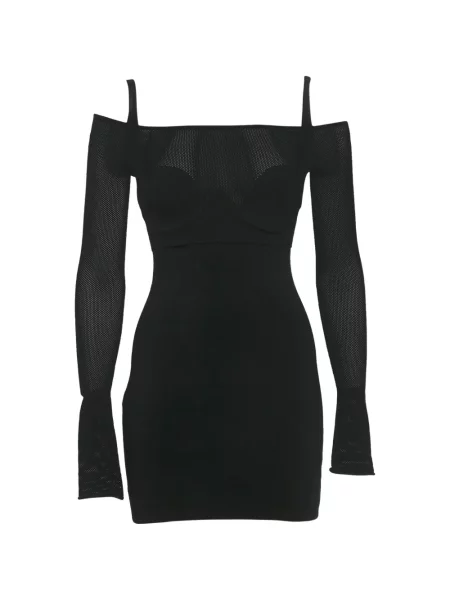 Rochie mini Dion Lee plasă negru