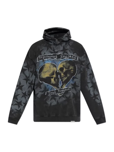 Bluza z kapturem Represent z kapturem czarna