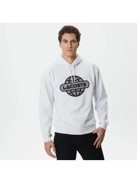 Lacoste толстовка чоловіча біла