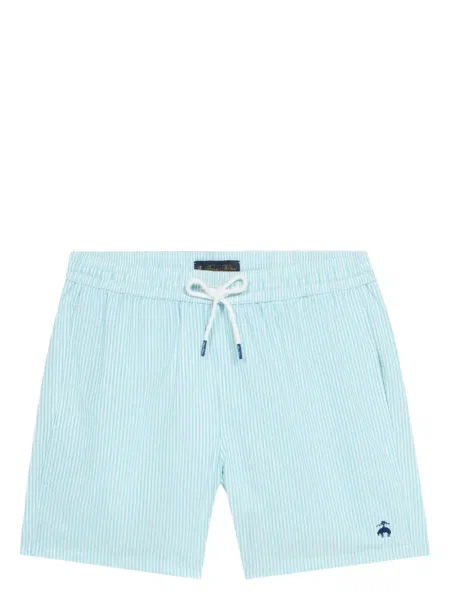 Slip de baie Brooks Brothers cu dungi albastru