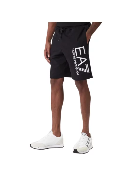 Bermudy Emporio Armani Ea7 černé