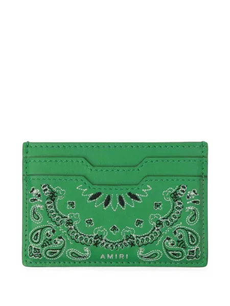 Portofel Amiri verde