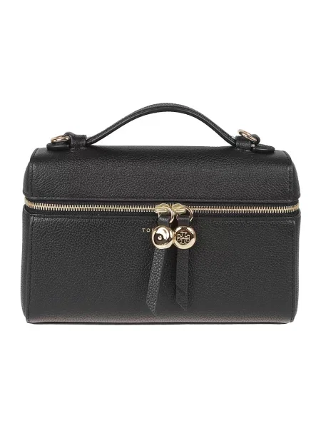 Torebka Tory Burch skórzana czarna