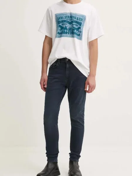Дънки Levi's SLIM тъмносиньо