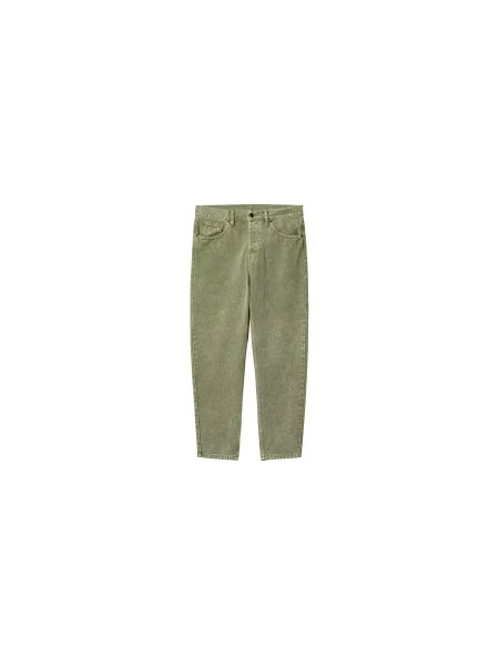 Carhartt WIP Newel Kiwi Worn Washed Mężczyźni Spodnie Carhartt WIP Size: 34 zielony