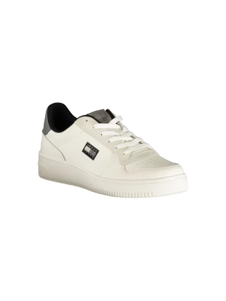 Sneakersy Tommy Hilfiger skórzane białe