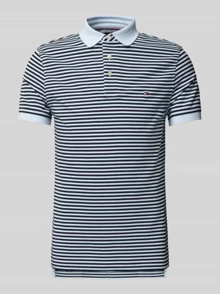 Koszulka polo Tommy Hilfiger niebieska