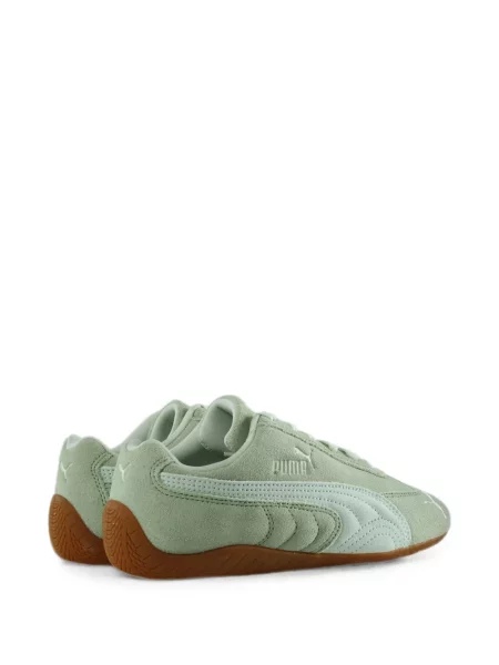 Sneakerși Puma Suede cu broderie verde