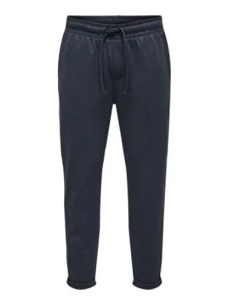 Only & Sons Sportinės kelnės Tamsiai Comfort Fit mėlyna