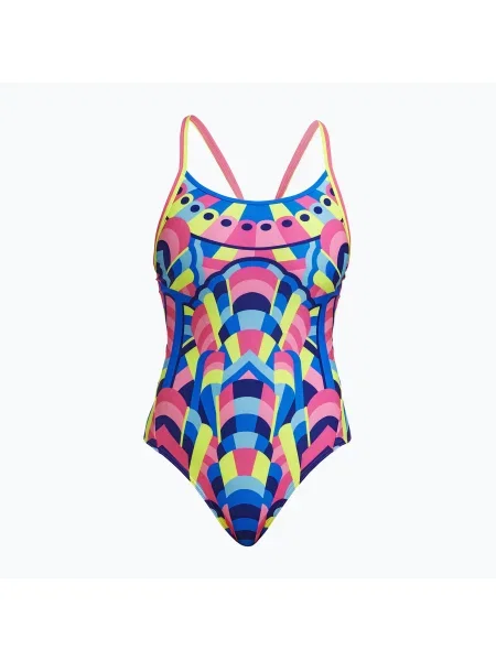 Funkita Diamond Back One Piece princess pageant női egyrészes úszódressz. Méret: 10