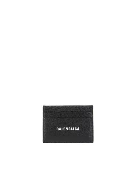 Portfel Balenciaga Cash skórzany czarny