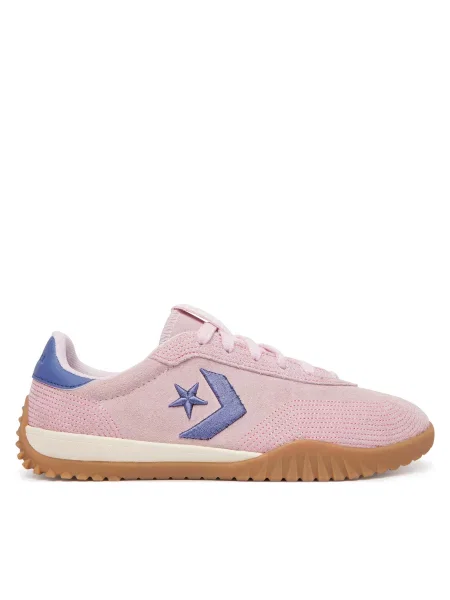 Converse Сникърси Run Star Trainer Stitched Suede розов